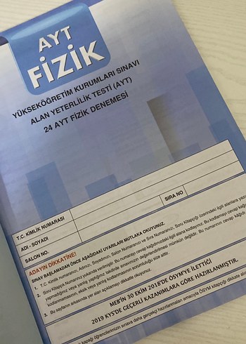 AYT Fizik 24x14 Denemeleri - Görsel 4