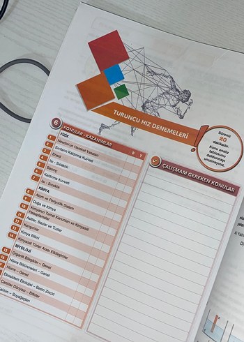 30x20 TYT Fen Bilimleri Denemeleri Kitabı - Görsel 5