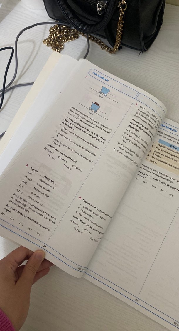 30x20 TYT Fen Bilimleri Denemeleri Kitabı - Görsel 4