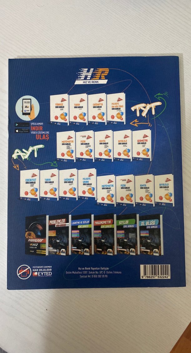 AYT Biyoloji Denemeleri Kitabı 24x13 - Görsel 2