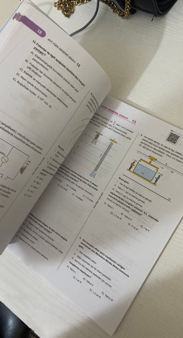 2023 Model 32 AYT Fizik Deneme Sınavları - Görsel 4