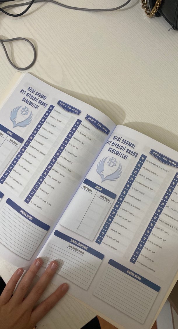 AYT Biyoloji Branş Denemeleri 25x13 - Görsel 4