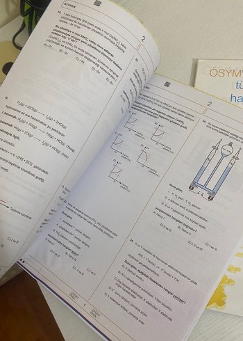 Üçdörtbeş ayt fen bilimleri deneme - Görsel 5