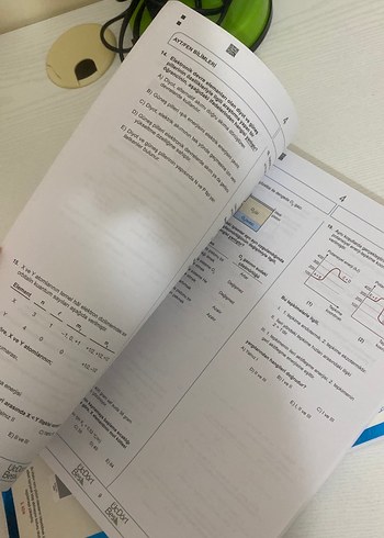 Üçdörtbeş ayt fen bilimleri deneme - Görsel 11