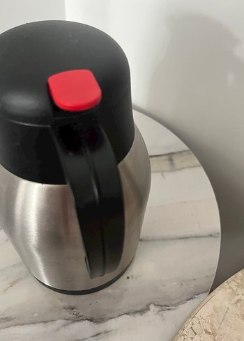 Diğer Gri Paslanmaz Çelik Termoslu Çaydanlık