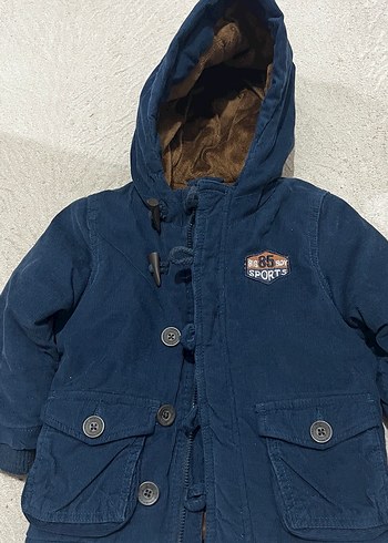 1 yaş Erkek Çocuk Lacivert Mont - Görsel 5