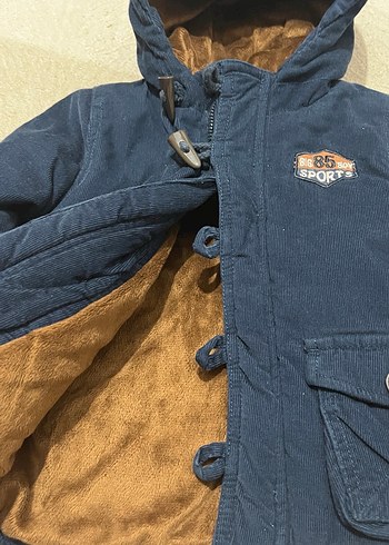 1 yaş Erkek Çocuk Lacivert Mont - Görsel 2