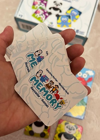 Hayvanlar Temalı 48 Parça Hafıza Kartları - Görsel 3