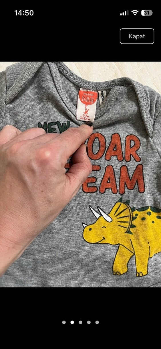 Koton Yenidoğan bebek takımı - Görsel 2