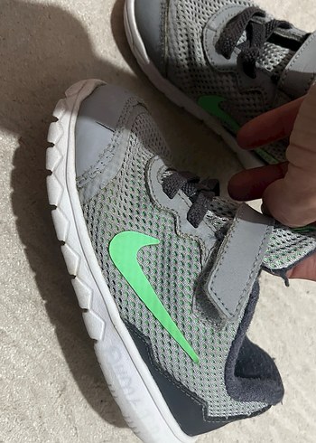 Nike Erkek Çocuk Gri Sneakers nike çocuk spor ayakkabı - Görsel 3
