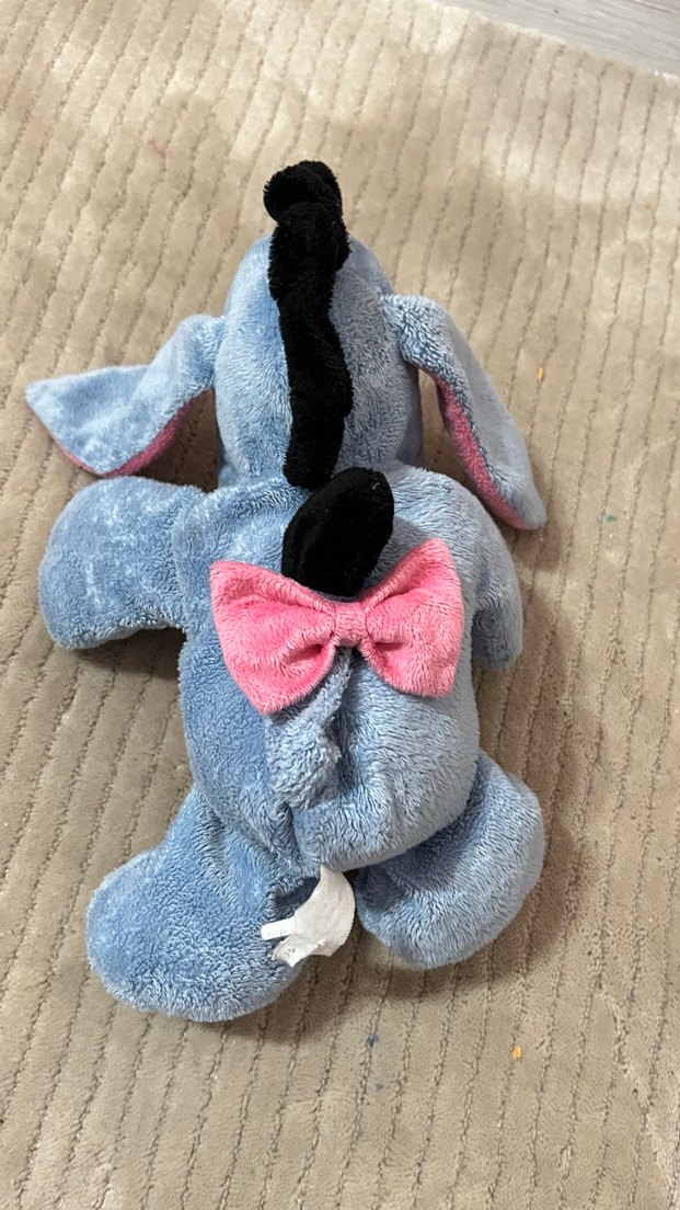 Mavi Peluş Eeyore Eşek Oyuncak - Görsel 2