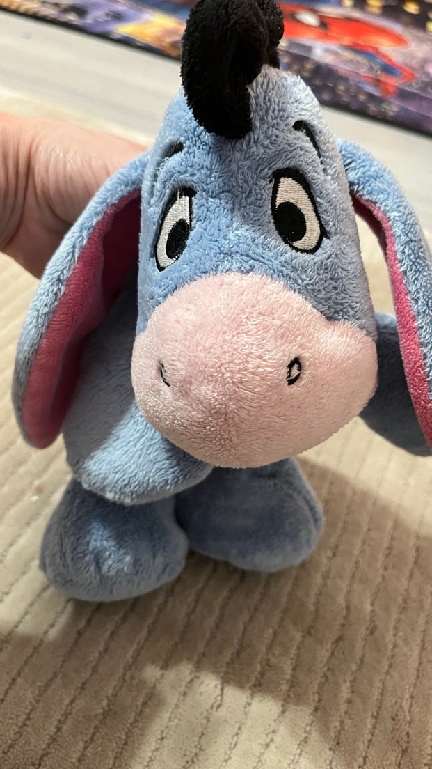 Mavi Peluş Eeyore Eşek Oyuncak - Görsel 5