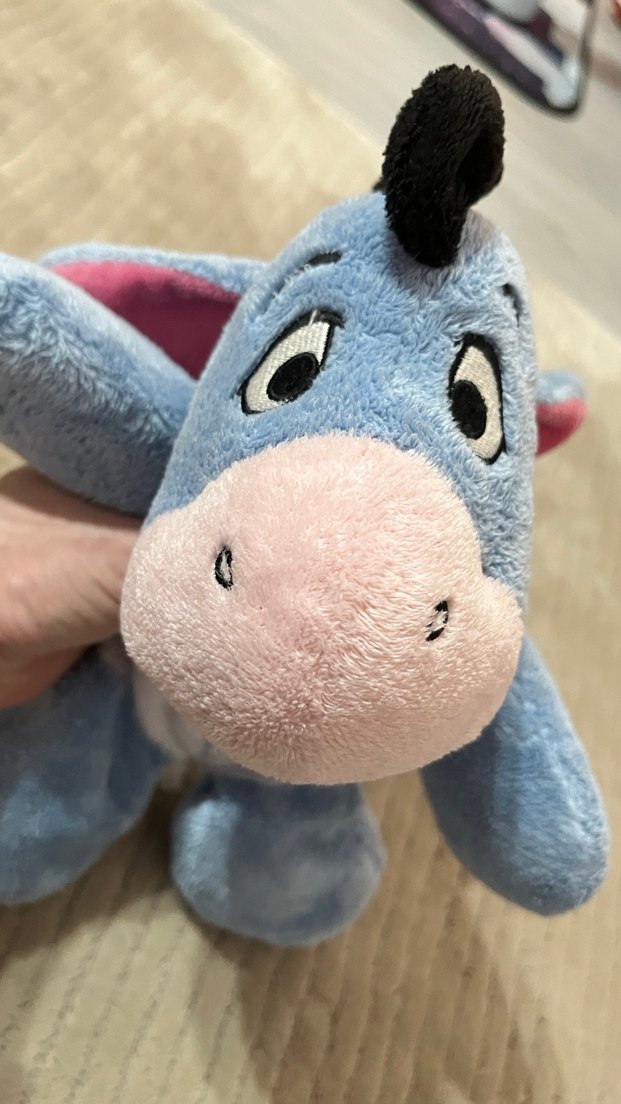 Mavi Peluş Eeyore Eşek Oyuncak - Görsel 4
