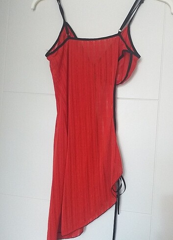 xl Beden kırmızı Renk Gece elbisesi 