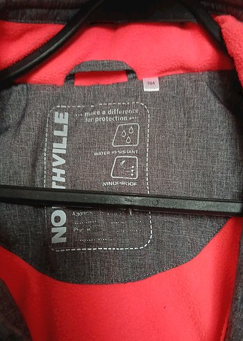 Gri Fermuarlı kız çocuk Ceket Kapüşonlu - Görsel 2