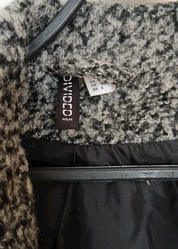 Gri Yün Midi Kaban - Görsel 2