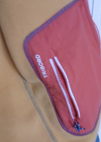 Kapüşonlu Erkek Çocuk Mavi Fermuarlı Ceket - Görsel 2