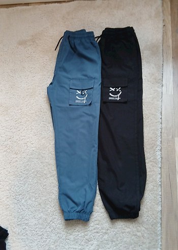 Gri Erkek Çocuk Rahat Kesim Eşofman Altı ve 2 ad  sweatshirt - Görsel 2