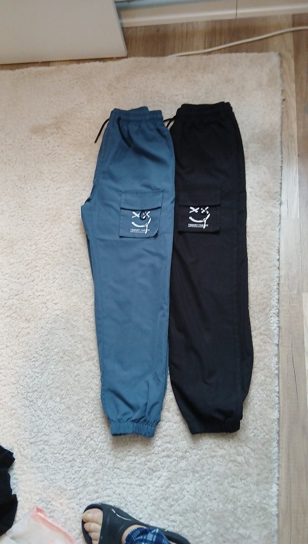 Gri Erkek Çocuk Rahat Kesim Eşofman Altı ve 2 ad  sweatshirt - Görsel 2