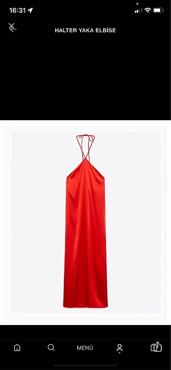 Yeni etiketli zara elbise
