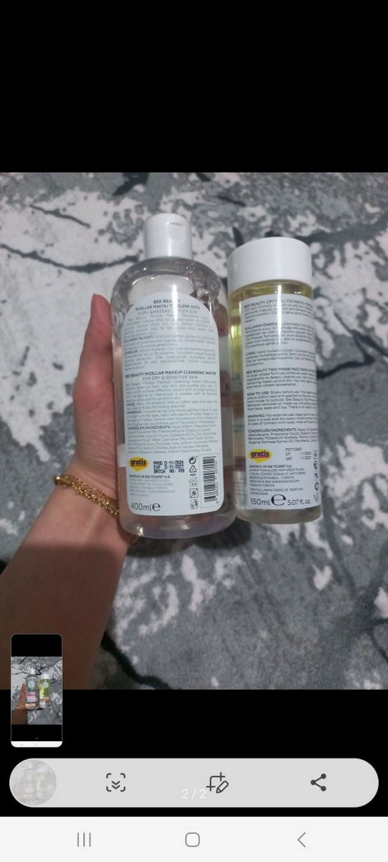 Bee Beauty Micellar Temizleyici - Görsel 2