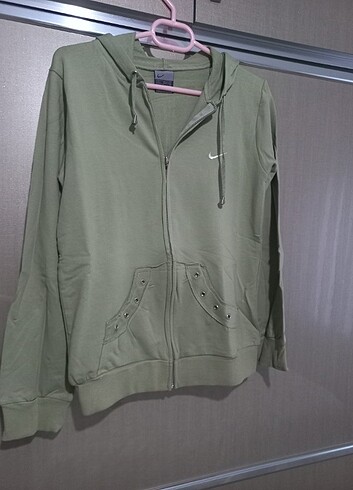 Nike Kapşonlu fermuarlı swetshort