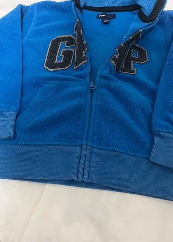 Mavi GAP Fermuarlı Erkek Çocuk Sweatshirt - Görsel 3