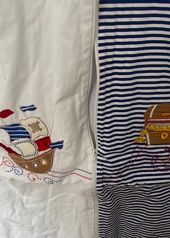 Erkek Bebek Fermuarlı Uyku Tulumu - Görsel 8