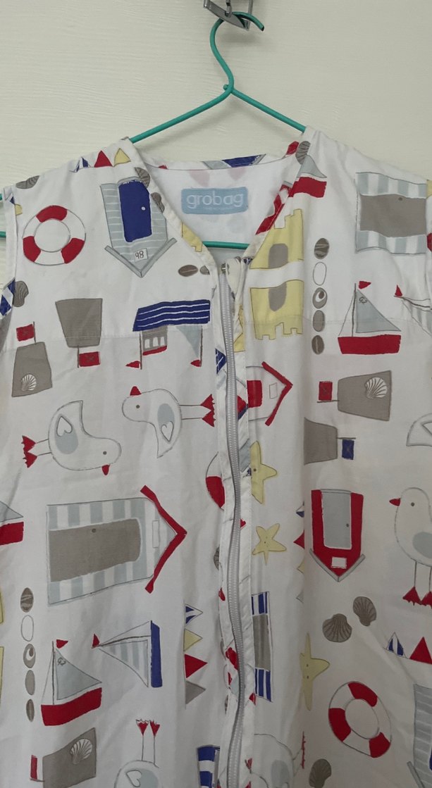 Çocuk Fermuarlı Desenli Uyku Tulumu - Görsel 2