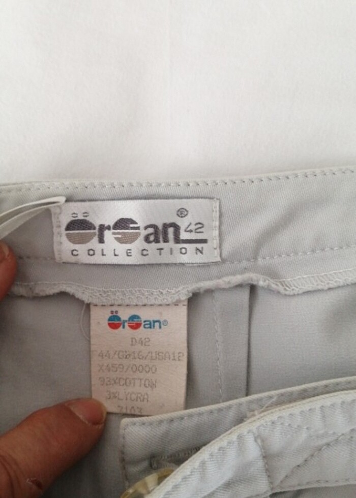 42 beden kumaş kapri - Görsel 5