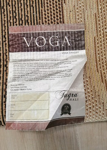 Yılan Desenli Kahverengi Modern Halı - Görsel 6