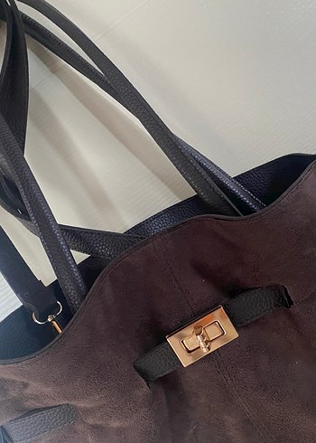 Süet çanta - Görsel 4