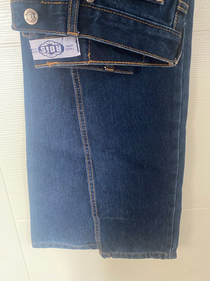 Fermuarlı Kadın Kot Pantolon - Görsel 2