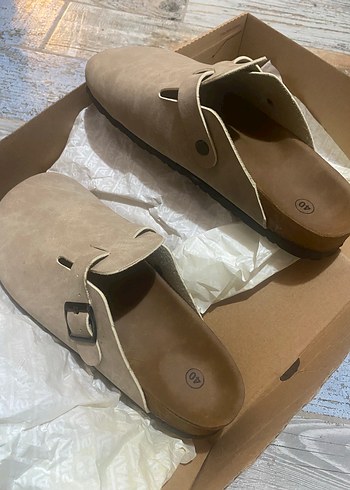 Bej sabo terlik - Görsel 5