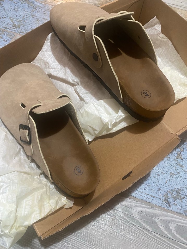 Bej sabo terlik - Görsel 2