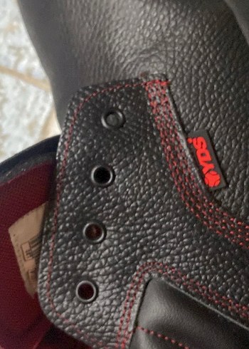 Siyah bağcıklı özel üretim iş ayakkabısı 48 numara - Görsel 3