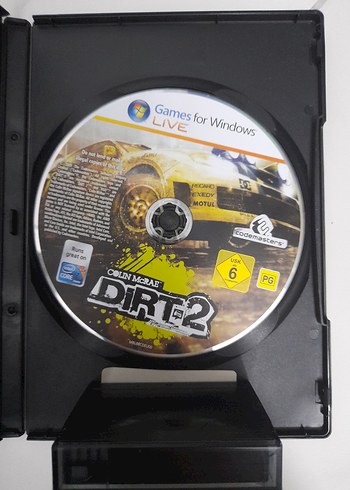  Beden 2.EL orijinal PC COLİN MCRAE DİRT 2 Oyunu..DVD DENENMİŞTİR..