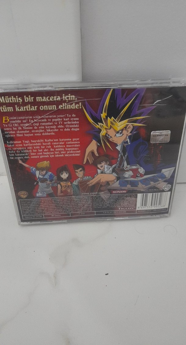 ORİJİNAL 2.EL ANİME YU-Gİ-OH! VCD FİLMİ..TÜRKÇE DUBLAJ.. - Görsel 4