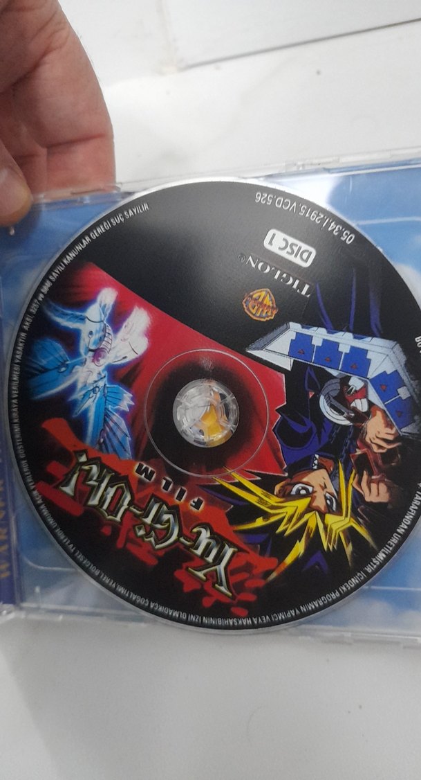 ORİJİNAL 2.EL ANİME YU-Gİ-OH! VCD FİLMİ..TÜRKÇE DUBLAJ.. - Görsel 3