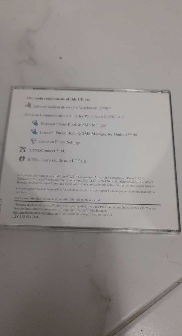 Ericsson R320s Gri Mobil Telefon Yazılımı - Görsel 2