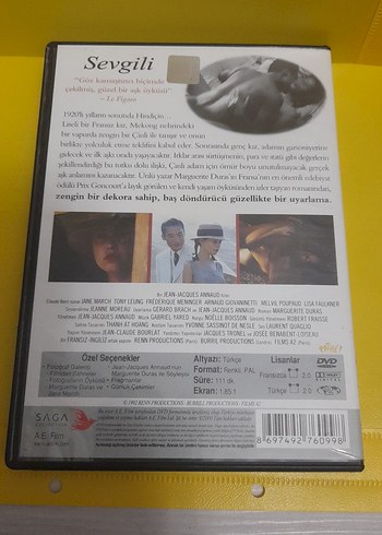 Sevgili - Jean-Jacques Annaud DVD - Görsel 4