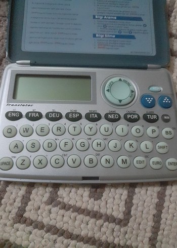  Beden Renk Electronic Translator ASAHİ MARKA..8 DİL SÖZLÜK & DATA BANK..