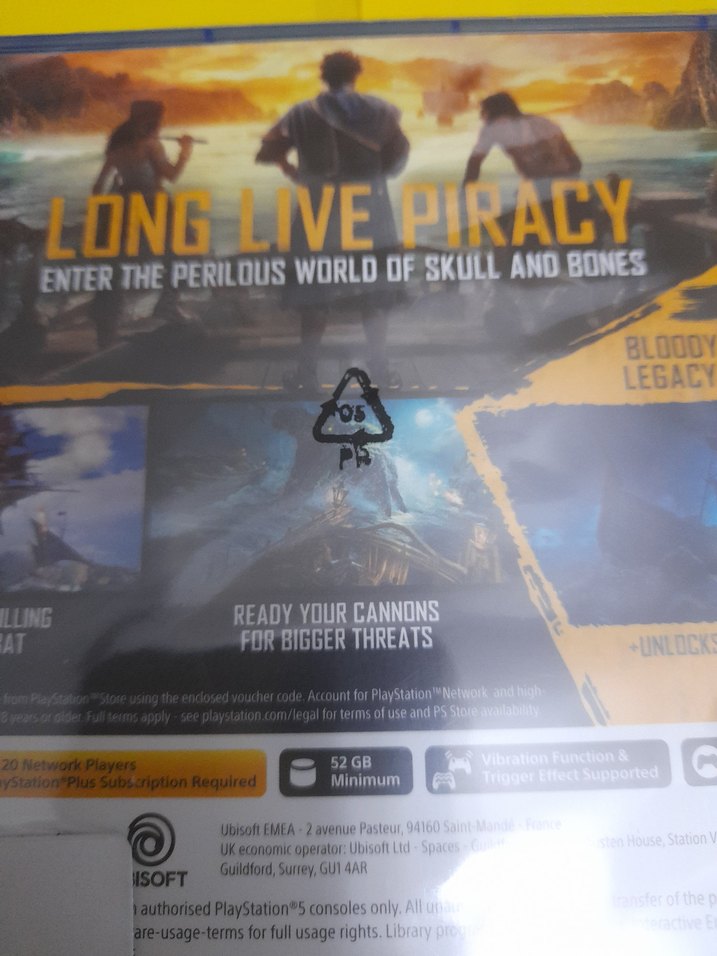 SIFIR JELATİNİNDE ORİJİNAL PS5 "SKULL AND BONES" OYUNU.. - Görsel 5