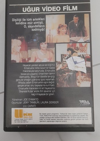 RETRO "iNTiMATE RELA TiONS" [SKANDAL KIZLARI] BETAMAX KASETİ.. - Görsel 6