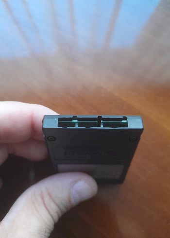  Beden SONY RETRO 8mb.SiYAH PS2 MEMORY CARD..PS2 McBoot Yapımına uygun