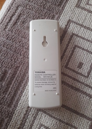 ORİJİNAL TOSHİBA KLİMA UZAKTAN KUMANDASI [WH-H01JE].. - Görsel 4