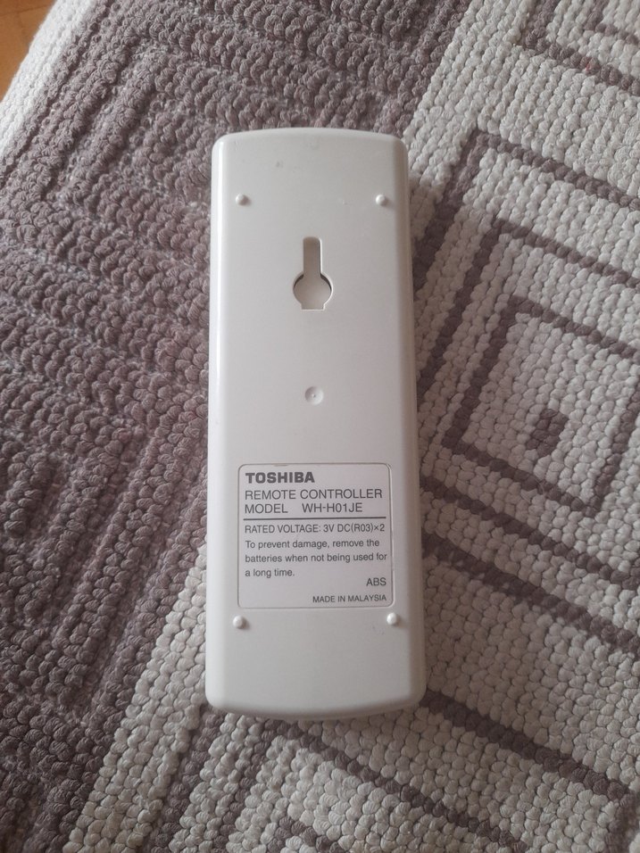 ORİJİNAL TOSHİBA KLİMA UZAKTAN KUMANDASI [WH-H01JE].. - Görsel 4