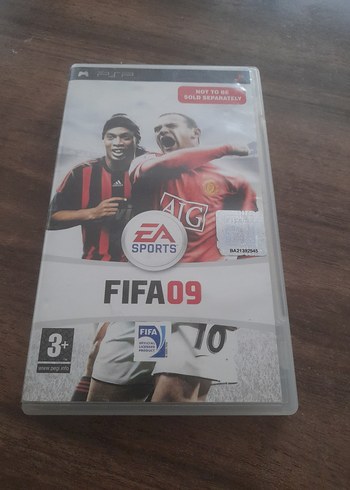 PSP ORİJİNAL EA SPORTS FİFA 09 BOŞ KUTUSU..OYUN YOKTUR..