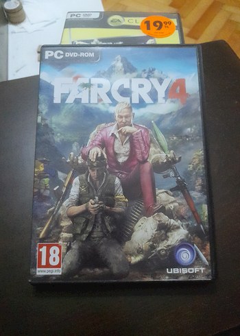 2.EL orijinal PC FARCRY 4 Oyunu..CD'LER DENENMİŞTİR..