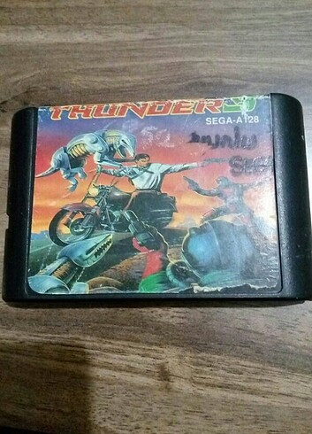 Nostaljik Sega atari oyunu rolling thunder 3 